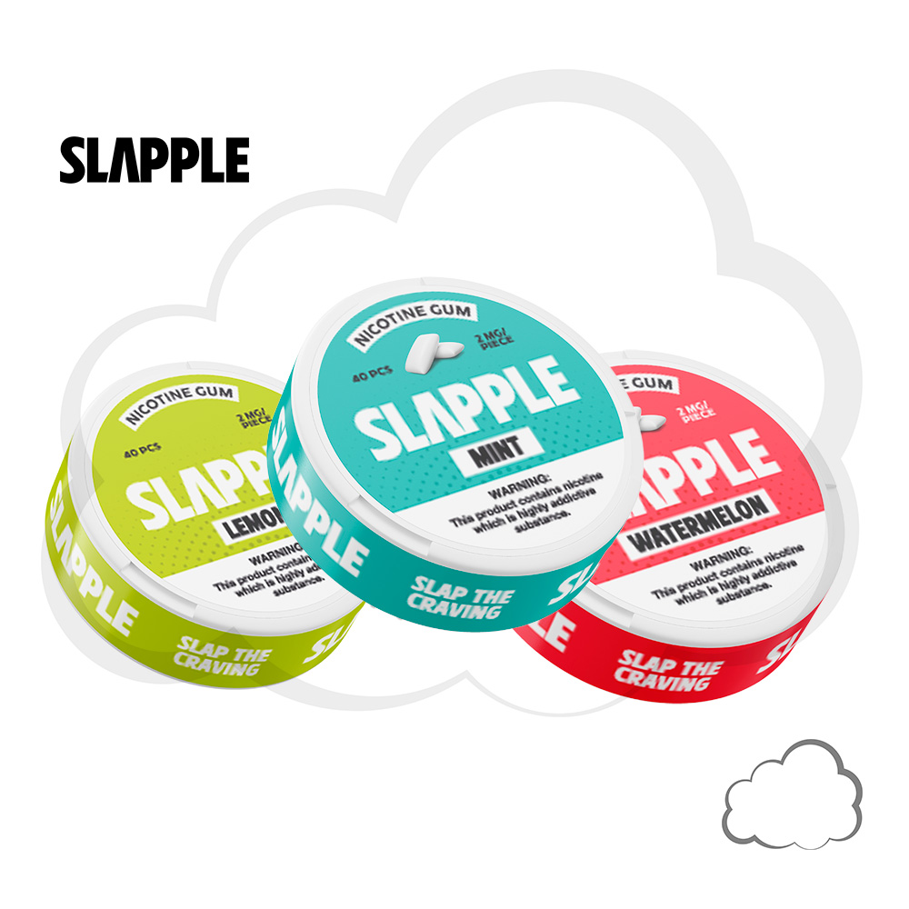 Chiclete de Nicotina - Slapple - Nicotine Gum