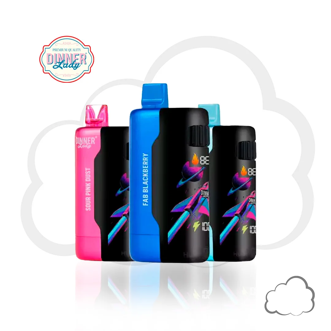 Descartável - Dinner Lady - Glaxy - 60000 puffs