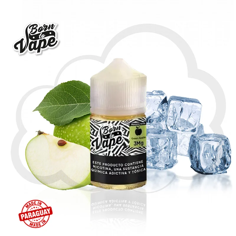 Juice - Born To Vape - Green Apple Ice - 60ml