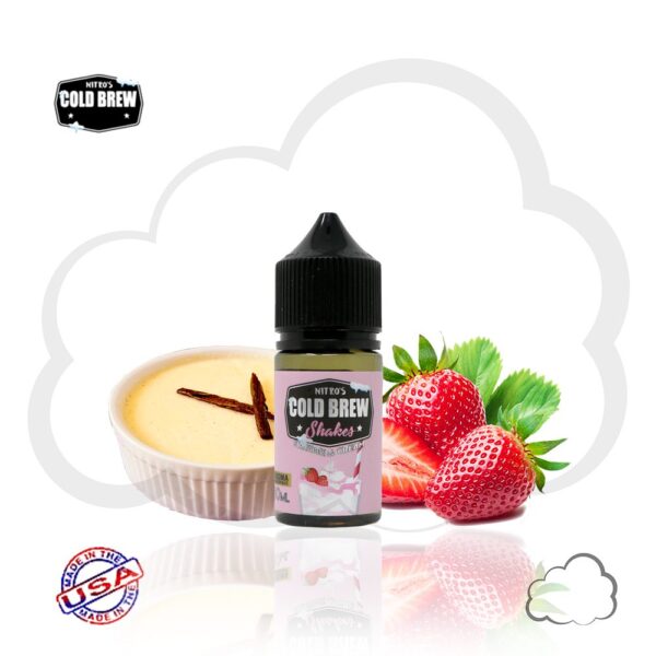 Nitro's Cold Brew - Strawberry & Cream - 30ml