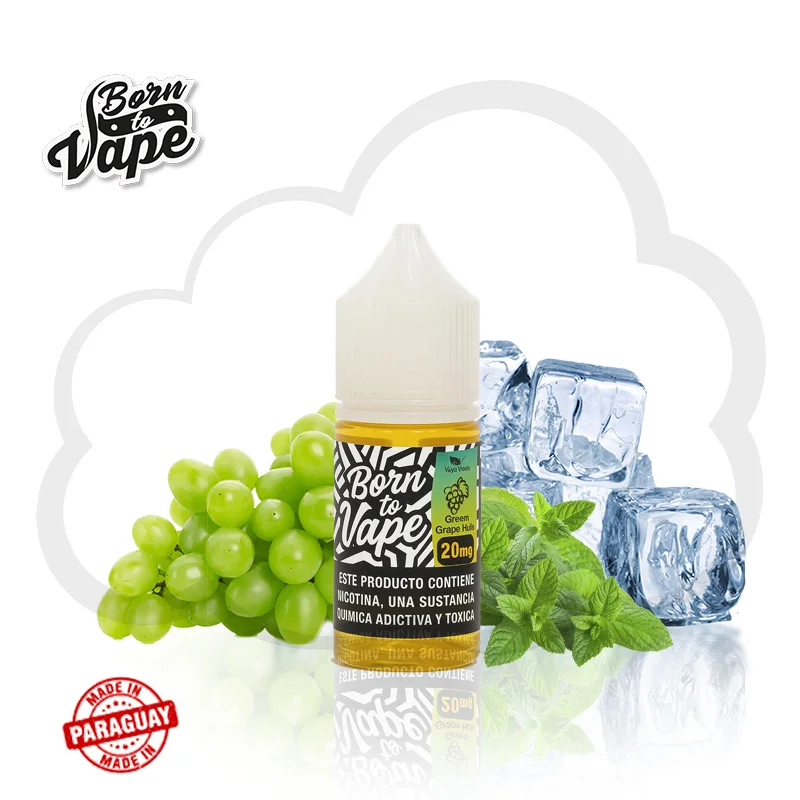 SaltNic - Born To Vape - Green Grape Hulls - 30ml