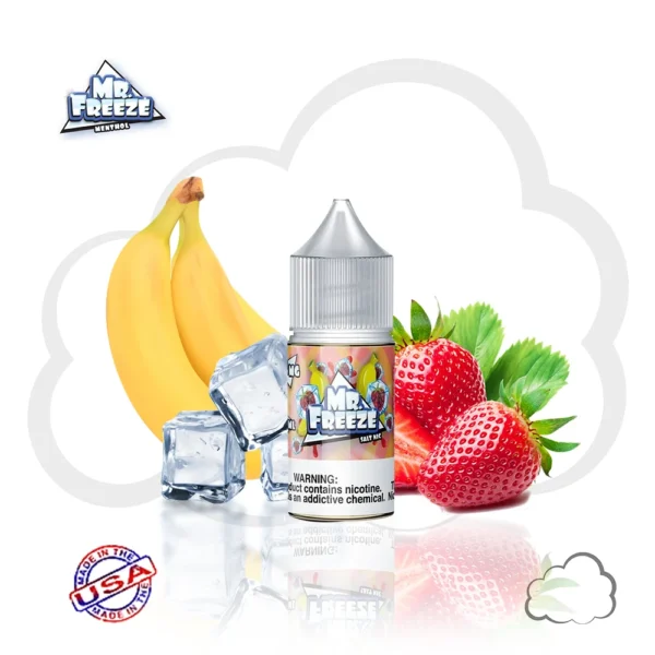 SaltNic - Mr Freeze - Strawberry Banana Frost - 30ml