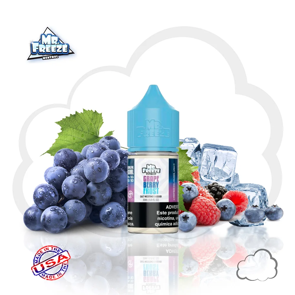 SaltNic - Mr. Freeze - Grape Berry Frost - 30ml