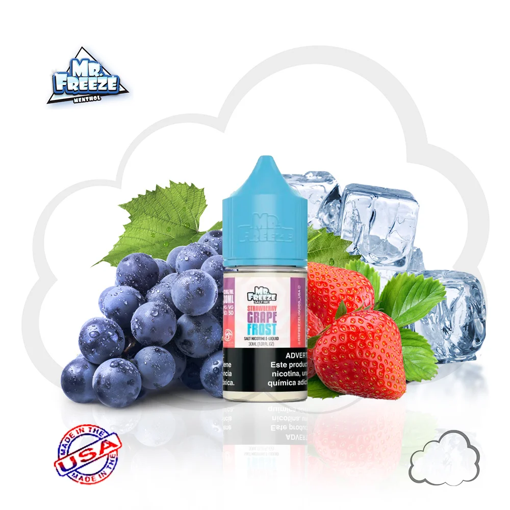 SaltNic - Mr. Freeze - Strawberry Grape Frost - 30ml
