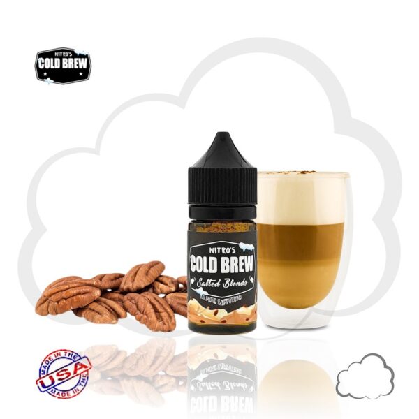 SaltNic - Nitro's Cold Brew - Almond Cappuccino - 30ml