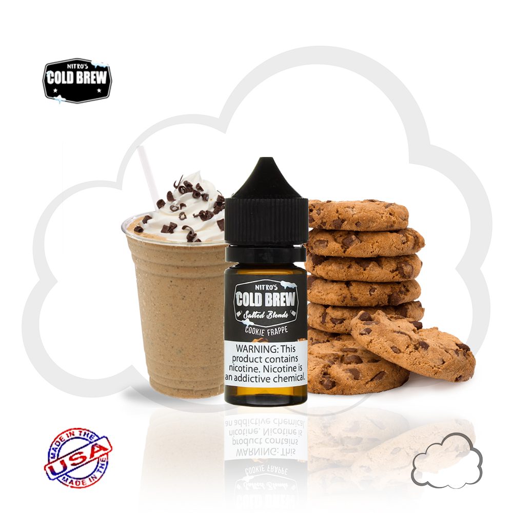 SaltNic - Nitro's Cold Brew - Cookie Frape - 30ml