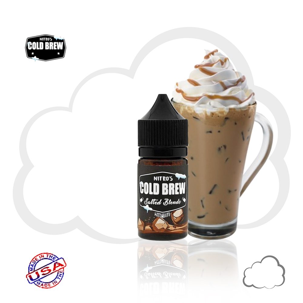 SaltNic - Nitro's Cold Brew - Macchiato - 30ml