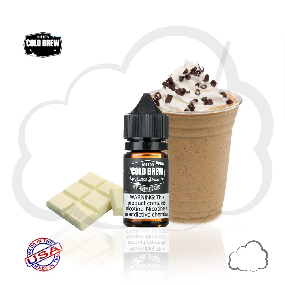 SaltNic - Nitro's Cold Brew - White Chocolate Mocha - 30ml