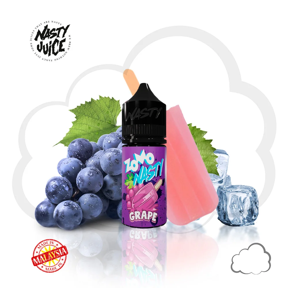 SaltNic - Zomo Nasty - Grape - 30ml - 35mg
