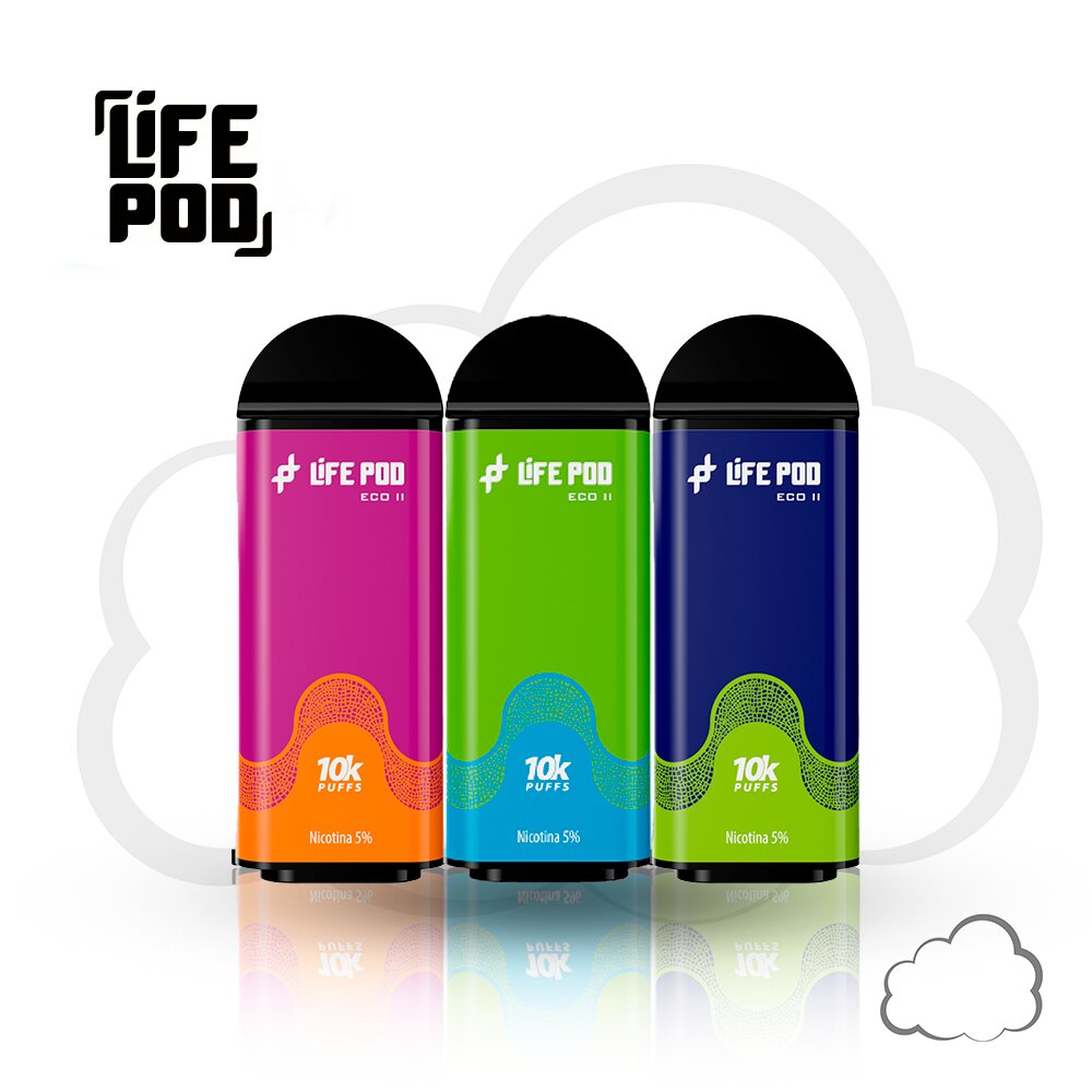 Descartável - Life Pod - Eco 2 - 10k (Refil sem base bateria)